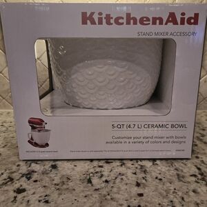 KitchenAid 5-Qt. Ceramic Bowl (White)
